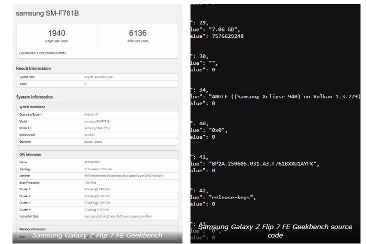 samsungdan surpriz atak galaxy z flip 7 fe exynos 2400 ile ortaya cikti 0