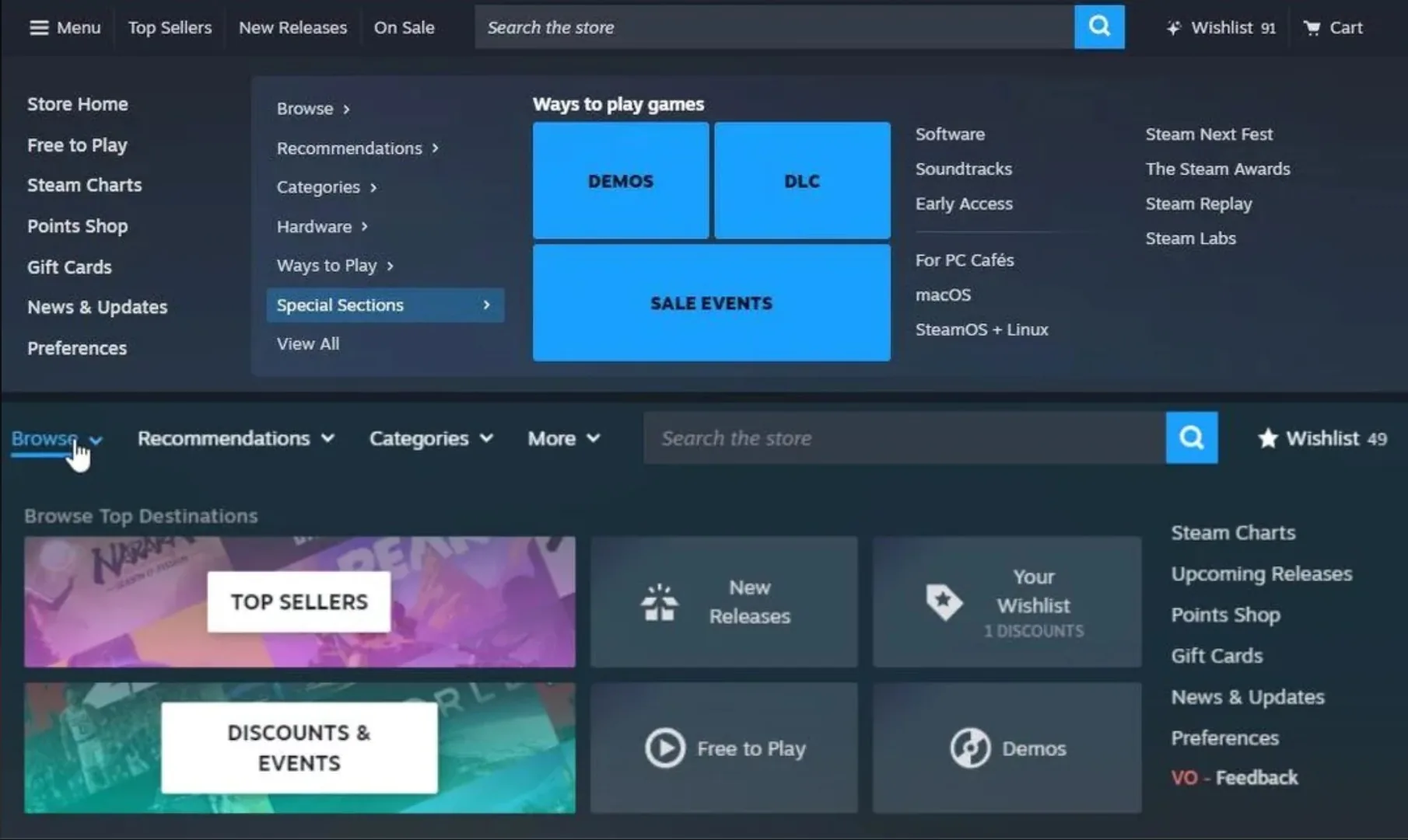 Steam arayüzü değişiyor! İşte yeni tasarım! steam arayuzu degisiyor iste yeni tasarim 0 YRsyDBbr