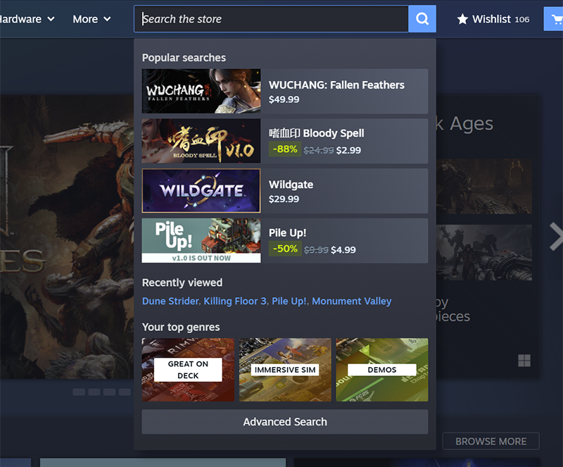 steam magaza menusu tekrar tasarlandi yenilikler neler 0 gIZ7KlYX