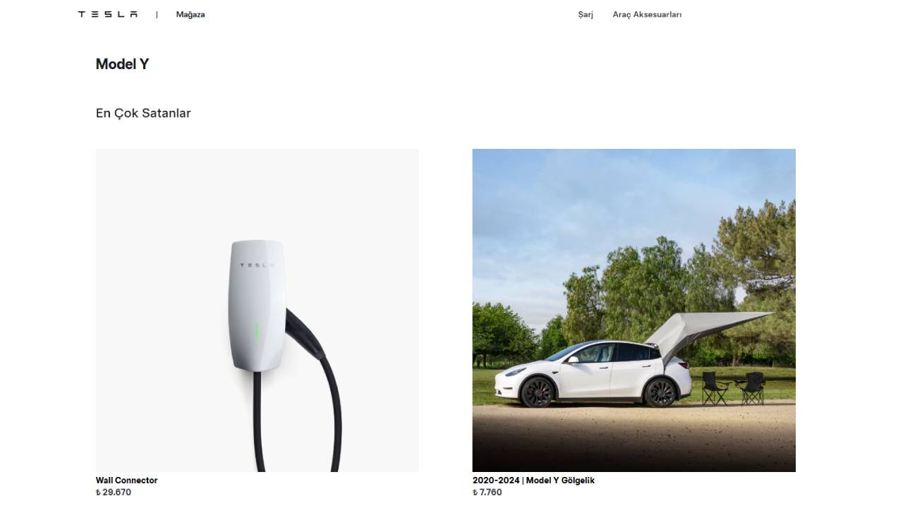 Tesla, Türkiye’de resmi çevrim içi mağazasını açtı! Neler var? tesla turkiyede resmi cevrim ici magazasini acti neler var 0 WB1IYs2E