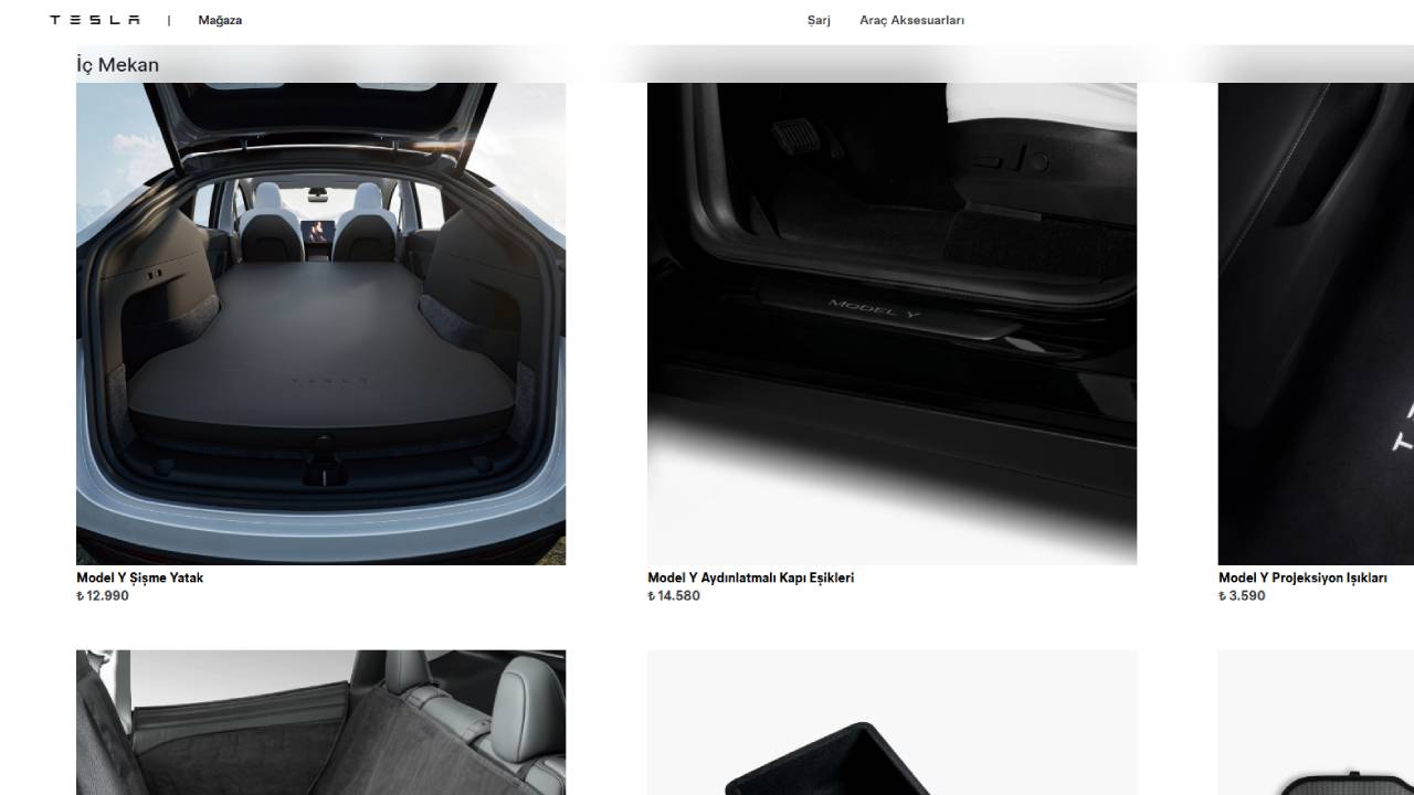 Tesla, Türkiye’de resmi çevrim içi mağazasını açtı! Neler var? tesla turkiyede resmi cevrim ici magazasini acti neler var 2 6r45EJvk