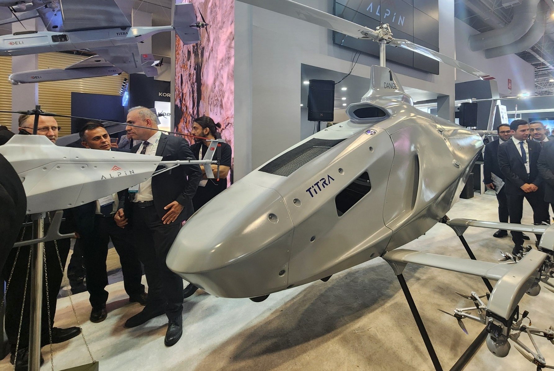 titra teknoloji sahneye cikti alpin 2 seyyah ve pars vtol 1