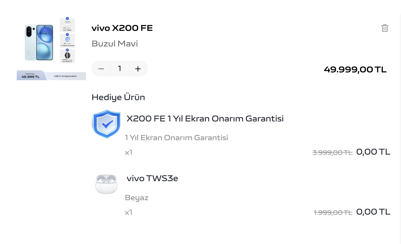 vivo X200 FE Türkiye’ye geldi: İşte fiyatı! vivo x200 fe turkiyeye geldi iste fiyati 0 HKzrmdZK