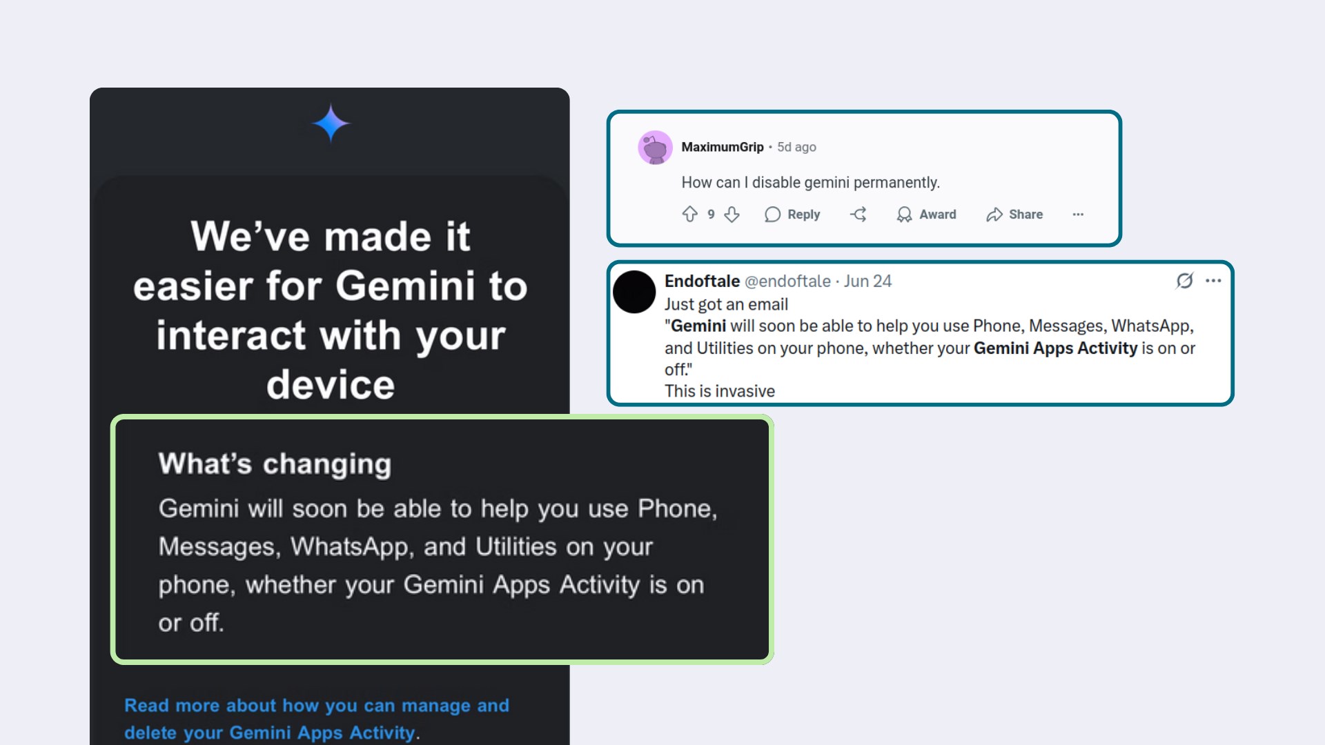 WhatsApp, aramalar, bildiriler... Gemini artık her şeyi görüyor whatsapp aramalar bildiriler gemini artik her seyi goruyor 1 Gv3JCldZ