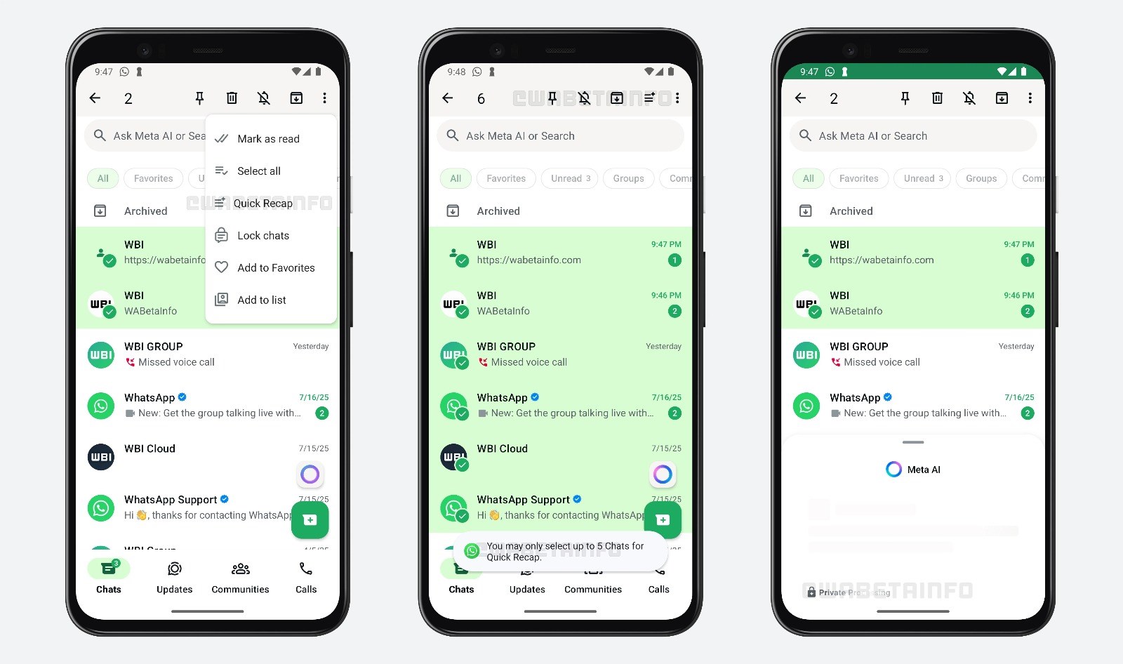 WhatsApp, Süratli Özet özelliğiyle sohbet takibini kolaylaştıracak whatsapp suratli ozet ozelligiyle sohbet takibini kolaylastiracak 1 aby4uOZ4
