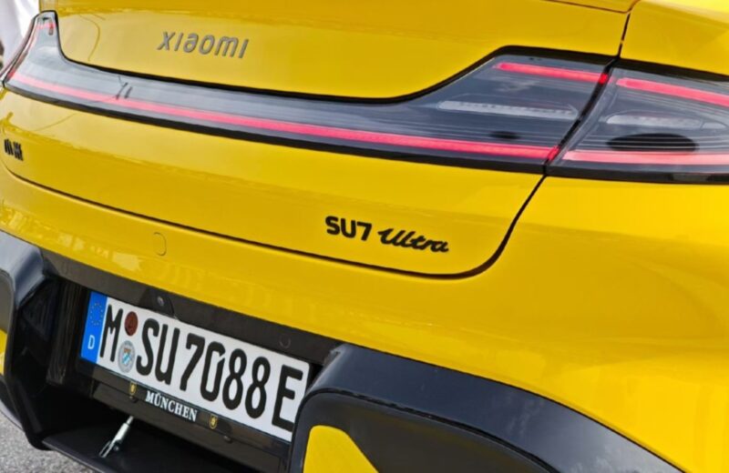 Xiaomi SU7 Ultra Avrupa’da yola çıktı! xiaomi su7 ultra avrupada yola cikti 0